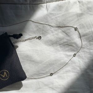 Mejuri Satellite Silver Necklace